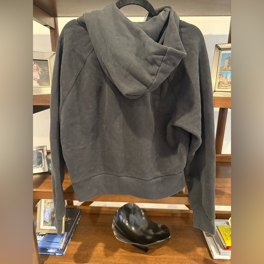 Vuori Restore 1/2 Zip Hoodie - Washed Black - Picture 5 of 5